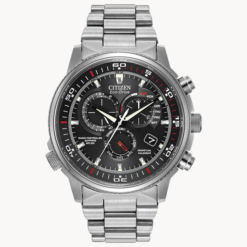 Nighthawk A-T Black Dial Stainless Steel Bracelet AT4110-55E Nighthawk A-T Black Dial Stainless Steel Bracelet AT4110-55E